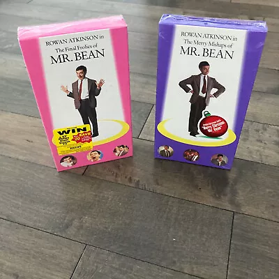 Mr. Bean VHS Sealed Lot Of 2 (The Merry Mishaps The Final Frolics) *SEE DESC* • $8.95