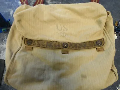 American Eagle U.S. Army  Canvas Messenger Bag Vintage • $25.99