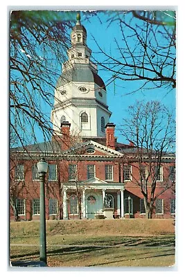 Postcard State House Annapolis MD Maryland 1950's/1960's Z7 • $1.99