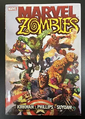 Marvel Zombies Vol 1 Graphic Novel Signed Captain America Art Sketch Phillips • £45