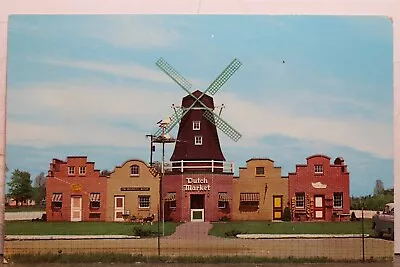 Michigan MI Holland Dutch Village Market Place Postcard Old Vintage Card View PC • $0.50