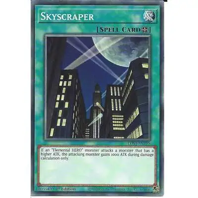 Skyscraper LDS3-EN105 1st Edition Common :YuGiOh Trading Card Game TCG Spell • £0.99
