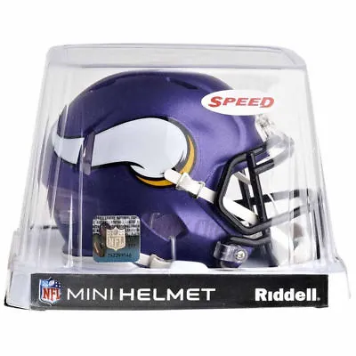 Minnesota Vikings Riddell Nfl Mini Speed Football Helmet • $34.95