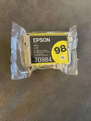 GENUINE Epson 98 T0984 Yellow Ink Cartridge For Artisan 700 710 725 730 • $6.17