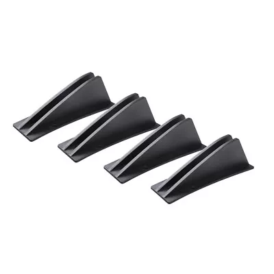 Car Rear Bumper Diffuser Lip Spoiler Splitter Protector Guard Accessories ABS 4x • $17.90