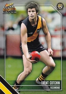 $2.15 • Buy AFL 2011 Select Richmond Tigers - Trent Cotchin Card No.139