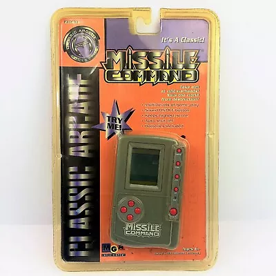 1998 MGA Entertainment Missile Command Handheld Classic Arcade Game SEALED READ • $14.99