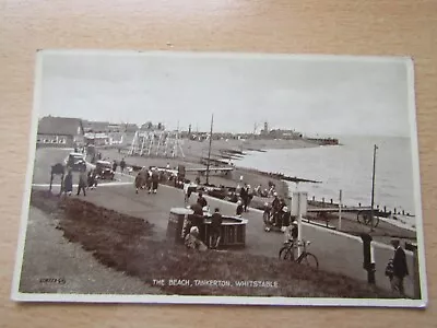 Postcard The Beach Tankerton Whitstable • £5