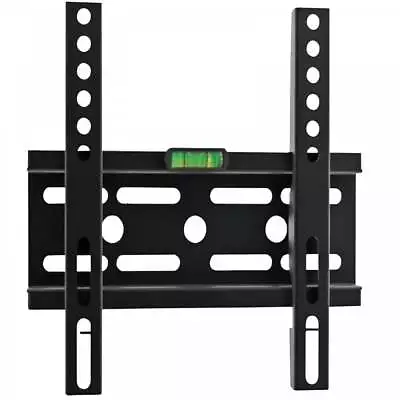 TV Wall Bracket Low Profile Fixed Mounting 24-42  Inch Integrated Spirit Level • £8.95