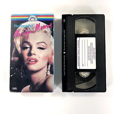 The Legend Of Marilyn Monroe RARE VHS (1986) GoodTimes Home Video John Huston • $3.95
