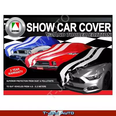 Show Car Cover GT Gran Turismo For FORD MUSTANG GT FASTBACK Red Indoor • $183.95