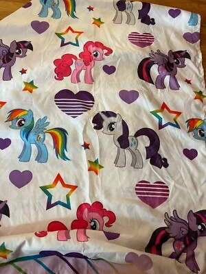 MY LITTLE PONY Rainbow Twin Flat Bed Sheet     100% Polyester • $9.99