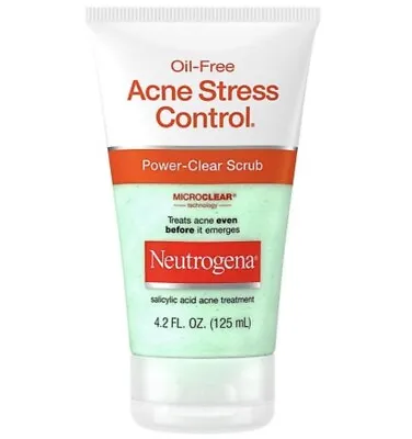 $12.99 • Buy Neutrogena Oil-Free Acne Stress Control Power Clear Scrub 6 Fl. Oz F1