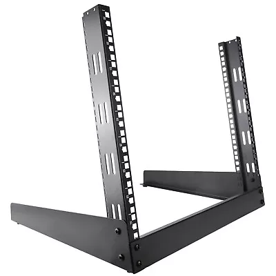 19 Inch Rack Mount Stand Open Format For Desktop/Work Surface/Studio/Home 9U • £26.99