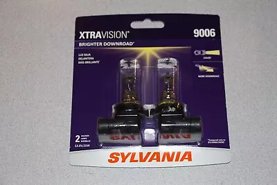 Sylvania XTRAVision 9006 Headlight 2 Bulbs Pair Set 9006XV.BP2 Xtra Vision NEW • $19.99