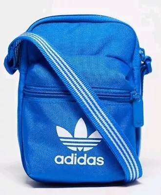 Adidas Crossbody Cordura Bag Waist Pack Small Satchel Mini Bumbag NEW ARRIVAL • $49.95