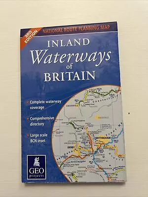 £2.99 • Buy Inland Waterways Of Britain By Geoprojects Sheet Map 3rd Edition 2007 EXCELLENT