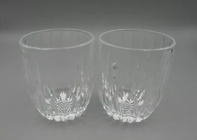 Mikasa Crystal PARK LANE Old Fashioned / Whiskey Glasses - Set Of Two - 3 7/8  • $34.99