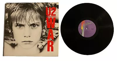 U2 War Vinyl LP 90067-2 First U.S. Pressing W/ Purple Labels 1983 Gatefold • $25