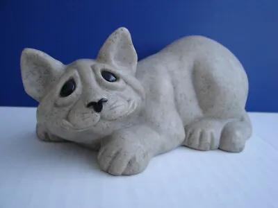 Quarry Critters  Chiquita  Second Nature Design 2001 Kitty Cat Figurine • $22