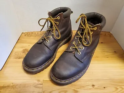 Vintage Doc Martens Brown Boots Unisex Size UK 9  • $40