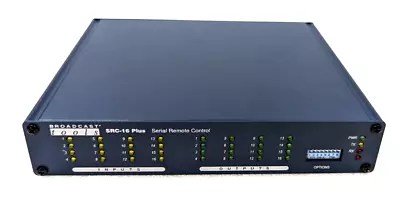 Broadcast Tools SRC-16 Plus Serial Remote Control Relay Brand • $375