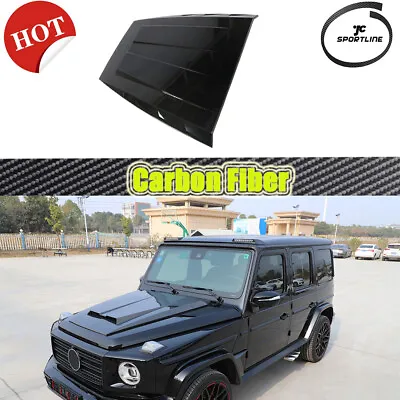 For Benz G-Class G550 G63AMG 2019 Front Hood Cover Scoop Body Kit Carbon Fiber  • $1092.49