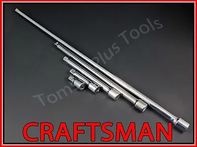 CRAFTSMAN HAND TOOLS 5pc 3/8 Drive Ratchet Wrench Socket Extension Set FREE SHIP • $33.83