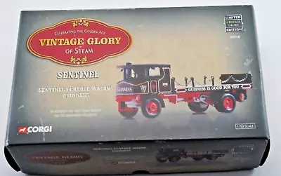 Corgi Vintage Glory Of Steam Sentinel 80010 Guinness Beer Steam Wagon • $26