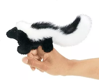 Folkmanis Mini Skunk Finger Puppet • $14.99