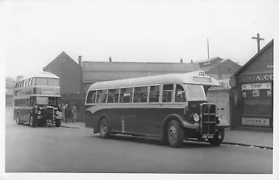 Vintage Bus Photograph Single Decker Bus - Route East Yorkshire (BU5) • £3.99