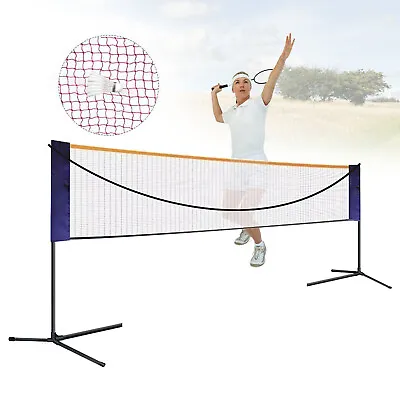 Portable 20ft Badminton Net Indoor Outdoor Volleyball Tennis Net Training Court! • $54.15