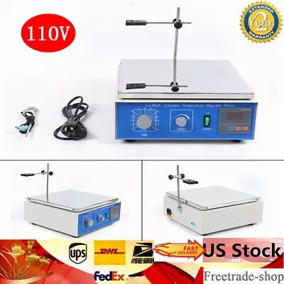 10000 ML Thermostatic Magnetic Stirrer Digital Lab With Hot Plate Heating Mixer • $176