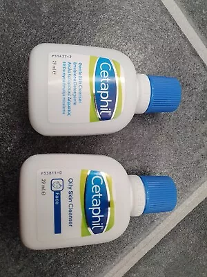£6.50 • Buy Cetaphil Gentle Skin Cleanser (29ml) & Oily Skin Cleanser (29ml) NEW