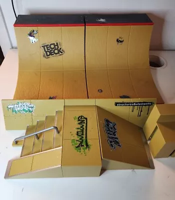 Tech Deck Ultimate Half-Pipe Ramp & Skate Park • $25