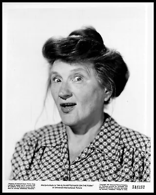 Marjorie Main In Ma And Pa Kettle Back On The Farm (1951) ORIGINAL PHOTO M 167 • $15.99