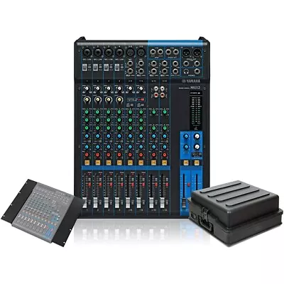 Yamaha MG12 Mixer With Rackmount Kit And Case • $514.67