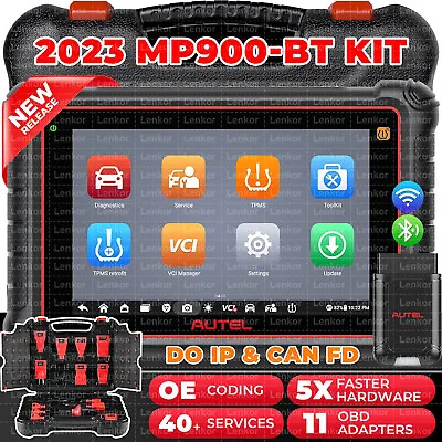 2024 Autel MaxiPRO MP900-BT KIT OE ECU Coding Car Diagnostic Scanner DoIP CAN-FD • $909