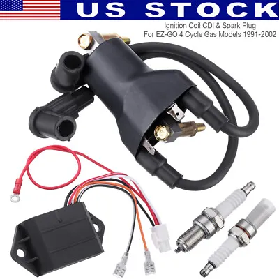 Ignition Coil CDI Ignitor AC For EZGO Golf Cart 4 Cycle Gas Models 1991-2002 NEW • $25.99