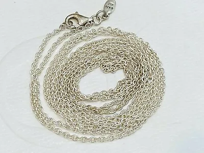 $79 • Buy Authentic Pandora Sterling Silver Classic Cable Chain Necklace 90cm 590412 