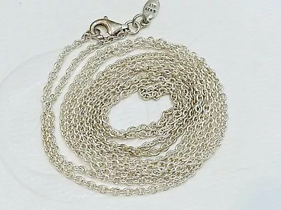 $79 • Buy Authentic Pandora Sterling Silver Classic Cable Chain Necklace 90cm 590412 