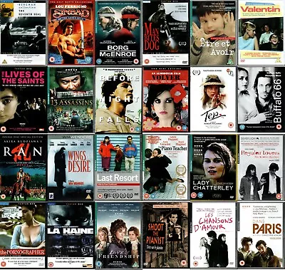 £4.99 • Buy World Cinema/Foreign/Art House/BFI/Tartan Artificial Eye/Films/Movies/Multi DVD