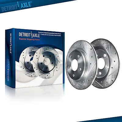 Rear Brake Rotors For 2006 2007 2008 2009 2010 2011 2012 Eclipse Galant DRILLED • $58.17