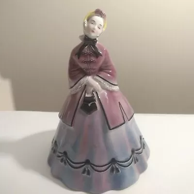 $34.99 • Buy Lady Caller Purple Dress Figurine Goldscheider P Poscher Everlast Corp