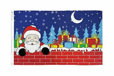 Merry Christmas Flag 3x5 Happy Holidays Christmas Eve Santa Claus Banner Flag #4 • $8.88