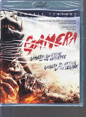 Gamera 1 & 2 Blu-Ray SET: Guardian  + Attack Of Legion!  2010 / 1995 - 96 [J3[ • $15