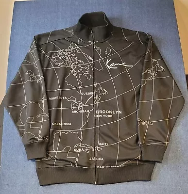 KARL KANI Jacket Cities And Map Model Styled In USA Size X-Large • $28.96