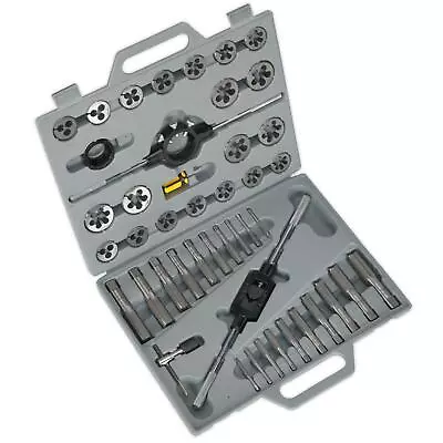 £129.90 • Buy Sealey Tap And Die Set Metric Split Dies Thread Cutting Tool 45pc M6 - M24 Steel