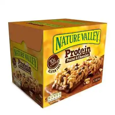 Nature Valley Protein Peanut & Chocolate Cereal Bars Pack Of 26 Packets X 40g • £18.98