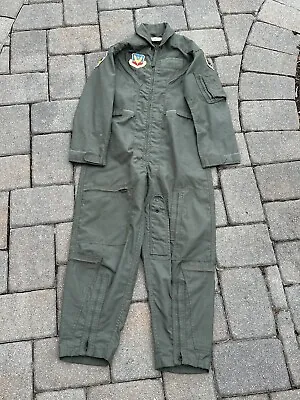 ORIGINAL Post Vietnam 27th Tactical Fighter Squadron Flight Suit US Air Force • $165